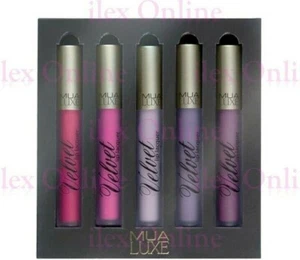 MAKEUP ACADEMY MUA 5-TEILIGES LIPPENGLANZ / LACK GESCHENKBOX SET 🙂 SCHRUMPFENDES VIOLETT 🙂 - Bild 1 von 2