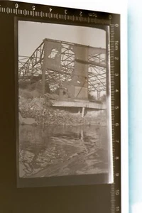 altes Negativ zerstörtes Gebäude - Fabrikhalle ?? - Ort ?? - Picture 1 of 5