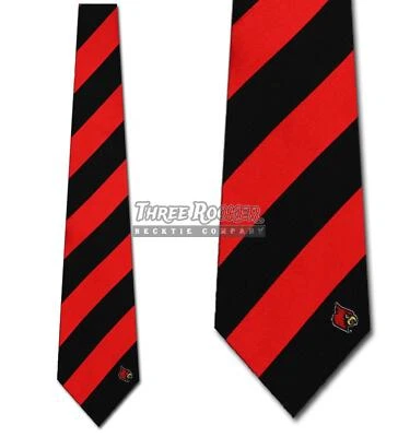Cardinals Ties Louisville Cardinals Neckties Mens Licensed Football Neck Tie NWT - Image 1 of 3