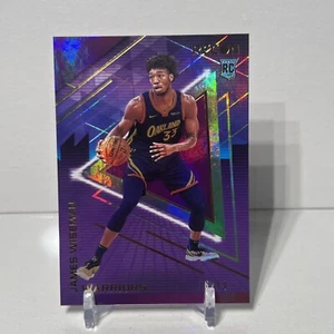 2020-21 Panini Recon James Wiseman Purple Holo RC 29/49 rookie rc warriors - Picture 1 of 8