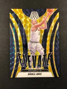 2024-25 Mosaic Nikola Jokic Elevate #20 Mosaic Reactive Yellow 33/99 SP - Picture 1 of 2