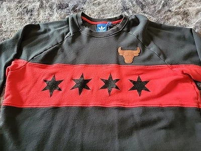 Sudadera De Colección Adidas Chicago Bulls NBA Adulto Talla 2XL Baloncesto Rara Jordan Foto 1 de 4