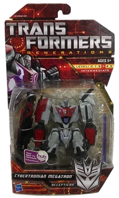 Figura de acción Transformers Generations Cybertronian Megatron NUEVA con desgaste+ 2010 Foto 1 de 4