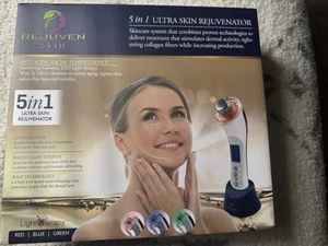 REJUVENECER PIEL 5 en 1 ULTRA rejuvenecedor de la piel Dispositivo antienvejecimiento Terapia de luz LED - Imagen 1 de 3