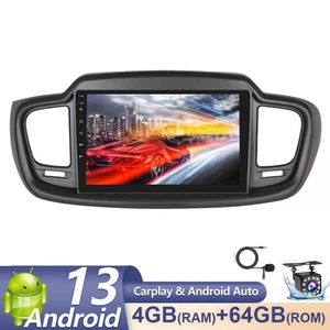 64GB For 2015-2018 Kia Sorento Apple Carplay Car Radio Stereo WIFI BT Android 13 - Picture 1 of 21