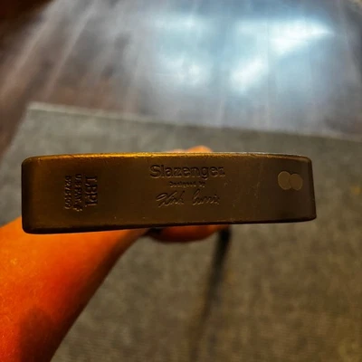 Slazenger Kirk Currie LBP1 Putter Right Handed RH Brass Blade EUC - Image 1 of 4