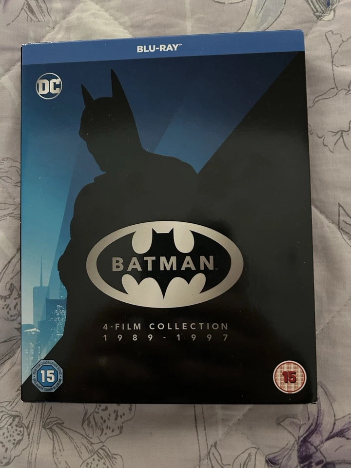 Batman: 4-Film Collection 1989-1997 (Blu-Ray, 4 Discs, W/Slipcase, Like New) - Image 1 of 3