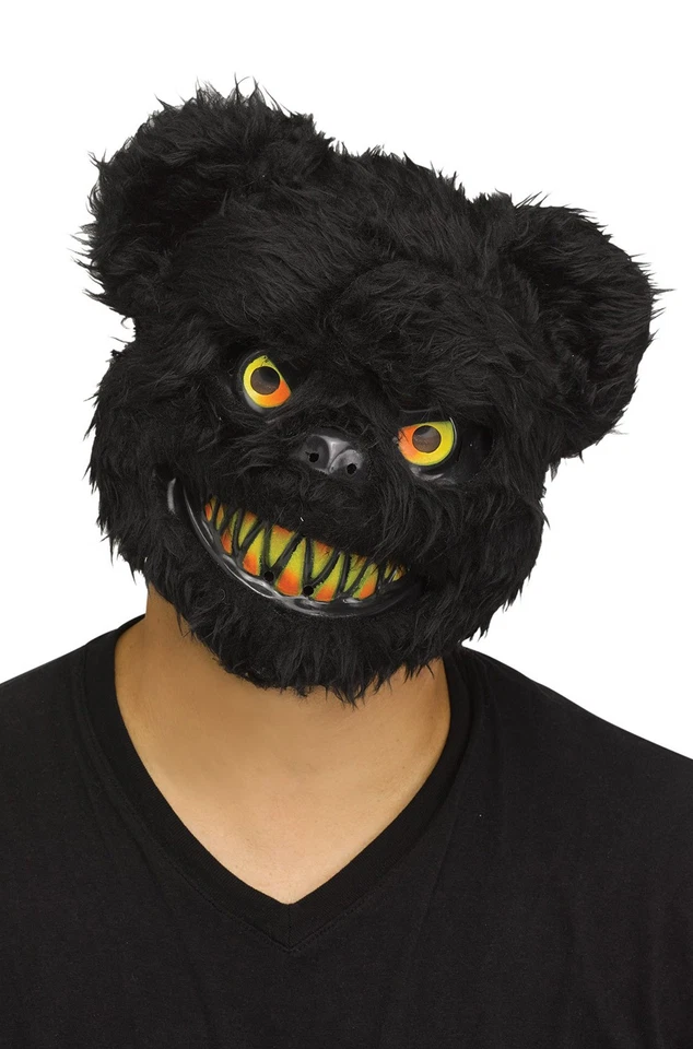 Máscara para adultos inspirada en Killer Black Bear Five Nights at Freddy's Foto 1 de 1