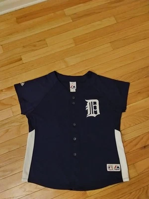 Miguel Cabrera Detroit Tigers MLB Majestic Women's Jersey Size L - Image 1 of 4