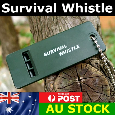 Compact Survival Whistle for Hiking Camping Outdoor Mountain Hunting Safety LOUD - image 1 of 3