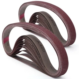24 Pcs 1/2x18 Inch Sanding Belts, Replacement Knife Sharpener Sanding Belt Ki... - Picture 1 of 7