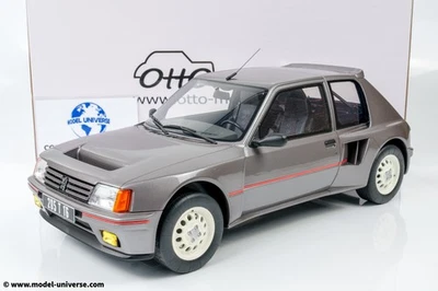 Otto Mobile - 1:12 Peugeot 205 Turbo T16 Series 200 1984 Winchester Grey - Li... - Image 1 of 4