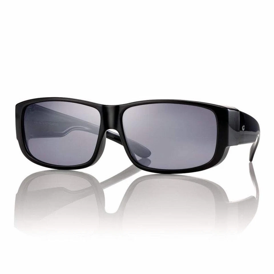 Sunglasses CentroStyle 12707 Black Grey 62 13 145 - Immagine 1 di 1