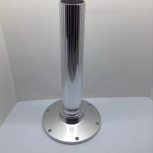 Garelick EEz-in Fixed 18" Overall Height 2.875"DIA. Seat Base, Ribbed Stanchion - Picture 1 of 4