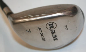Ram FX2 7 wood with Ram FX2 regular flex graphite shaft LEFT HANDED - Picture 1 of 7