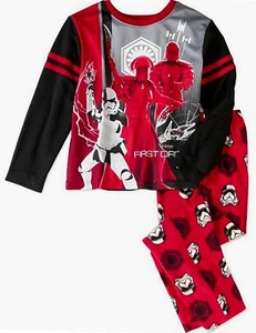 Star Wars First Order Size 4 5 6 7 XS S 2 Piece Sleepwear boys Pajamas Set New - Picture 1 of 1