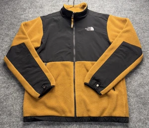 The North Face Denali Brown and Black Fleece Full Zip Jacket Boys XL 18/20 - Picture 1 of 12