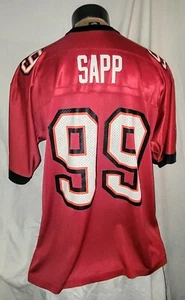 TAMPA BAY BUCCANEERS #99 HOF WARREN SAPP XXL - Picture 1 of 5