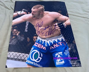 Foto firmada de Chuck ""Iceman"" Liddell 11x14 de UFC con prueba - Imagen 1 de 1