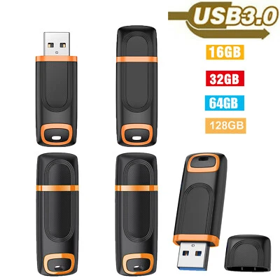 5 Pack USB 3.0 Flash Drive 16GB/32GB/64GB/128GB Memory Stick Thumb Pen Drives - Image 1 of 4