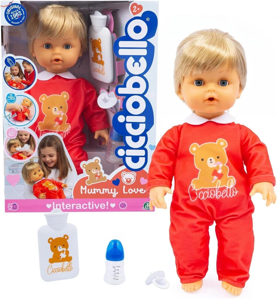 GIOCHI PREZIOSI CCBC5000 Cicciobello Mummy Love 42cm Bambola Interattiva