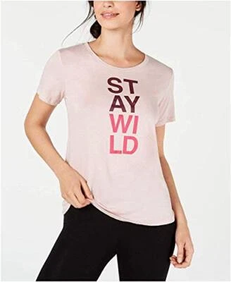 Columbia Women's Word Block Tee, Mineral Pink Heather, Pink, Plus SIze 1X - Image 1 of 2