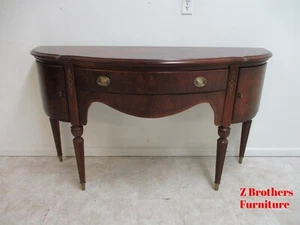 Thomasville Flame Mahogany Sideboard Buffet Console Bar French Liquor Cabinet - Picture 1 of 16