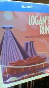 Logan's Run UK Exclusive Sci-fi Blu ray Steelbook NEW & SEALED Michael York - Imagen 1 de 12