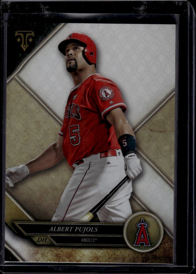 2017 Topps Triple Threads #39 Albert Pujols - Image 1 of 2