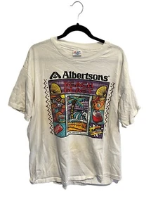 Vintage 1995 Albertson's Beach Blast Products ORIGINAL Promo T-Shirt Livingston XL - Bild 1 von 6