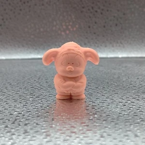 Dragon Ball Vintage Rare Eraser Part 1 #6 Woolong B Pale Orange Kinkeshi 1980s - Picture 1 of 4