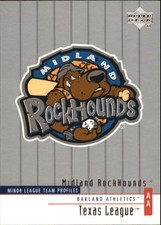 2002 UD Minor League #252 Midland Rockhounds TM
