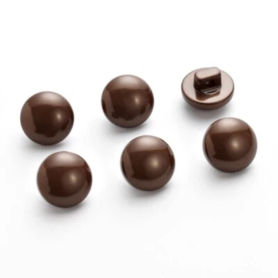 10X Hágalo Usted Mismo Resina Forma Champiñón Media Botones con Vástago Tejido Cárdigan Costura Foto 1 de 4