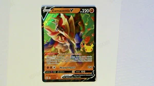 Zamazenta V 018/025 Ultra Rare Celebrations 25th Anniversary Pokemon - Near Mint - Picture 1 of 2