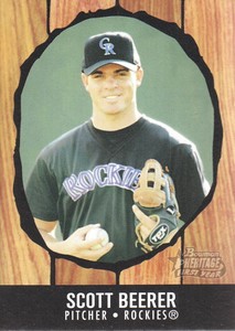 2003 Bowman Heritage Baseball #271 Scott Beerer RC Colorado Rockies