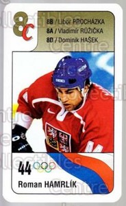 1998-99 Czech Bonaparte National Team #8C Roman Hamrlik