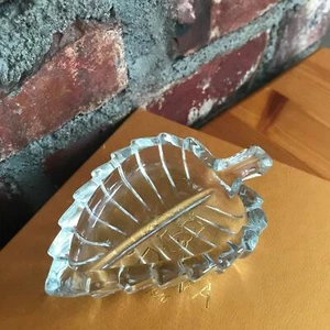 4" Clear Pressed Glass Serving Small Side Dish Wasabi Ginger Salt Dish Vintage - Picture 1 of 3