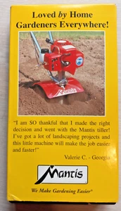 VHS 2004 Mantis - Gardening Tiller - Loved by Gardeners Everywhere - Picture 1 of 7