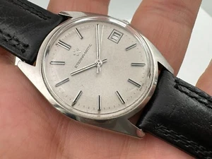Vintage ETERNA-MATIC 633.2081.41 Silver Date Dial Automatic Cal 12824 - 33 mm - Picture 1 of 14