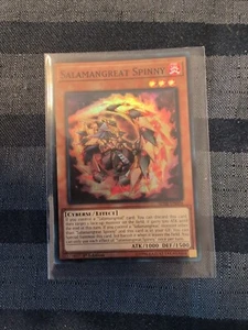 Yugioh - Salamangreat Spinny - SDSB-EN004 -LP Holograma Super Raro - 1ª Edición - Imagen 1 de 2