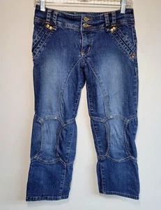 Baby Phat Medium Wash Capri Jeans Size 5 - Picture 1 of 6