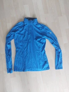 Icebreaker GT Halfzip 1/2zip Longsleeve Shirt 200 Gr. M Blau - Bild 1 von 10