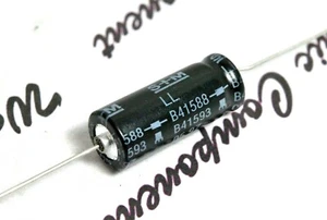 1pcs - SIEMENS B41588 220uF 40V LL Axial Electrolytic Capacitor Germany - Picture 1 of 3