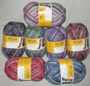 (73€/kg) 150gr REGIA LOFOTEN COLOR Sockenwolle 6-fädig Design Line Arne&Carlos - Bild 1 von 18