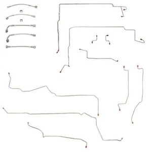 Kit de línea de freno y manguera para Ford Mustang GT 96-98 con ABS inoxidable BLH15 - Imagen 1 de 8