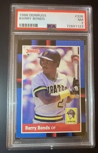 1988 Donruss Barry Bonds #326 PSA 7 MINT - Picture 1 of 2