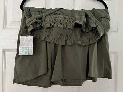 Pantalones Cortos LuLaRoe Ella Talla 2XL Nuevos con Etiquetas Foto 1 de 4