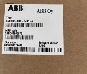 NEU ABB ACS150-03E-04A1-4 Frequenzumrichter 1,5KW Expressversand #H - Bild 1 von 1