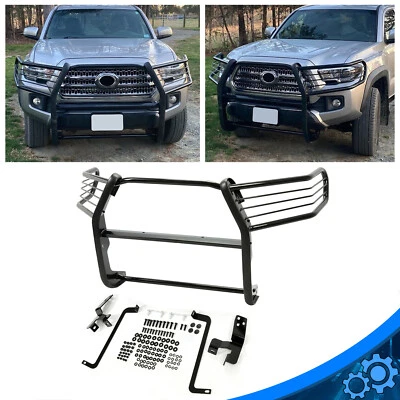 BLACK Front Bumper Grille Brush Bull Guard Fit Toyota Tacoma 4-DOOR 2016 16-23 Foto 1 de 4