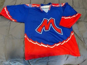 Marion Sabres Jersey ice hockey Jersey XL 50 Keybeck Sublime Blue Lunn 85 - Picture 1 of 3